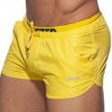 Addicted Double Waistband Swim Shorts - Yellow