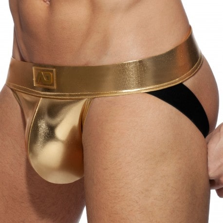 Addicted Jock Strap Metallic Or