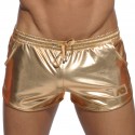 Addicted Metallic Short - Gold