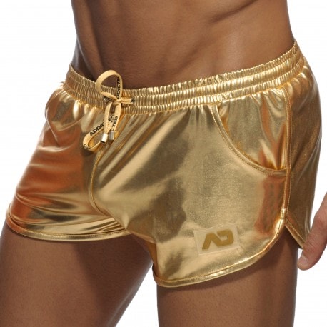 Addicted Metallic Short - Gold