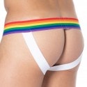 SKU Rainbow Jock - White