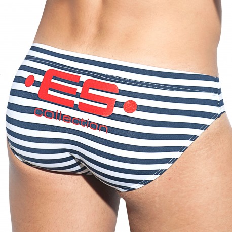 ES Collection Double Side Cotton Briefs - Sailor