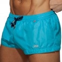 Addicted Racing Side Swim Shorts - Turquoise Blue