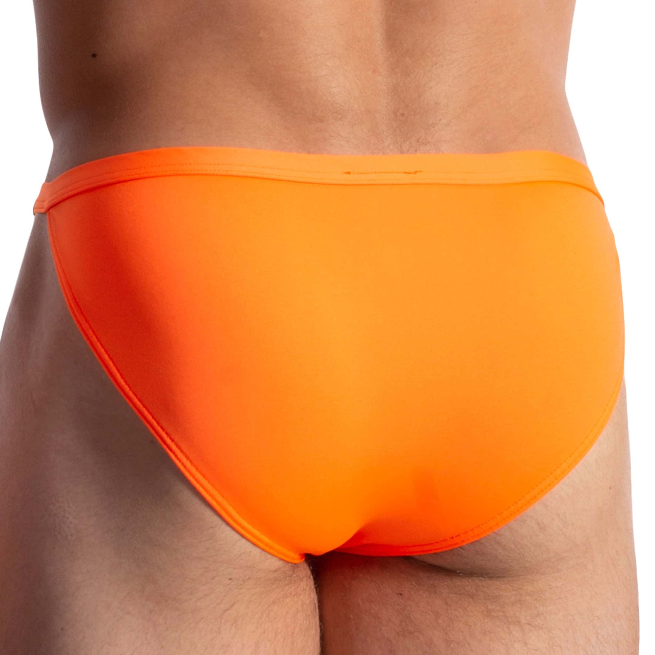 Olaf Benz Blu 1958 Beach Tanga Swim Briefs Neon Orange