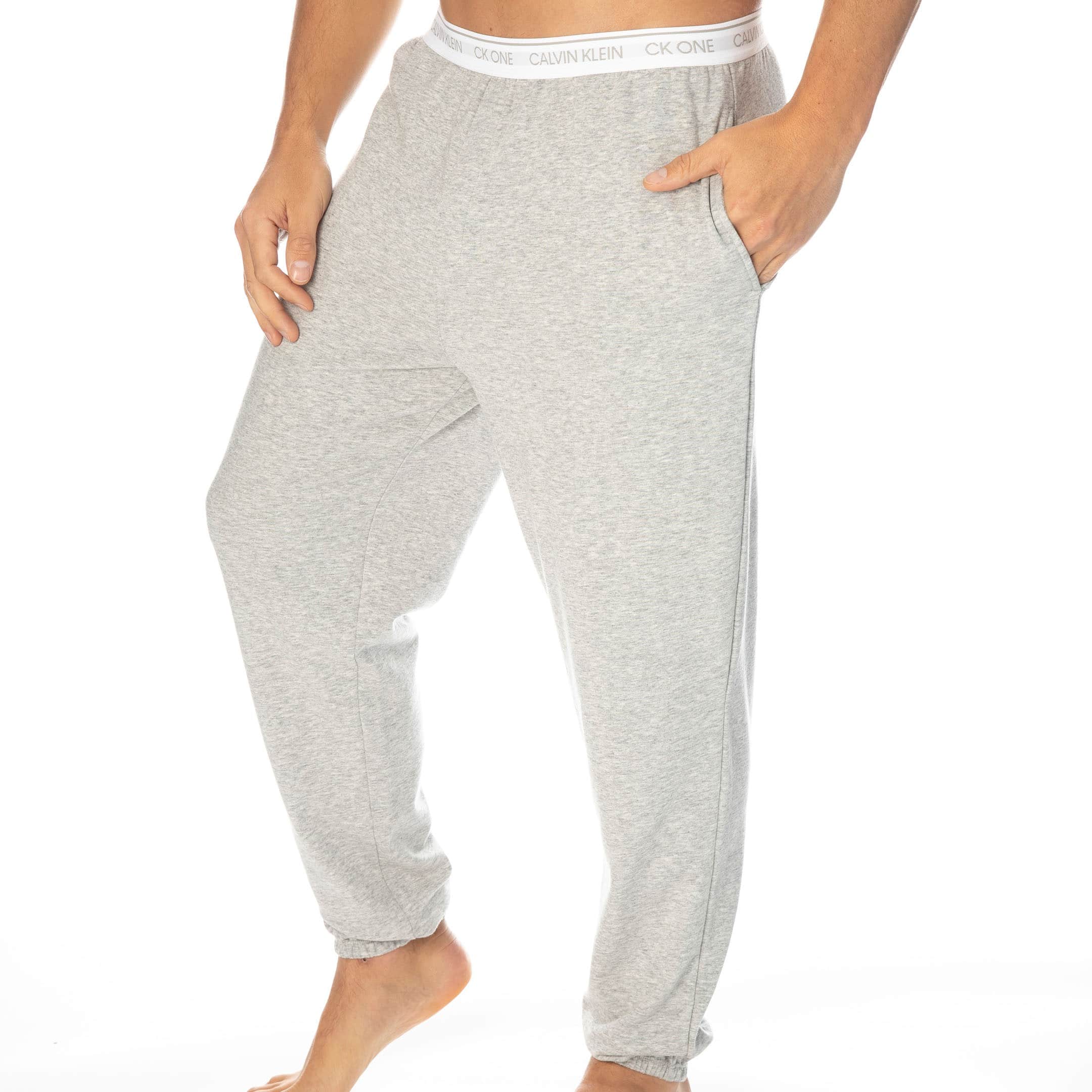Calvin Klein Women's Ck One Cotton Jogger Sweatpants, Grey Heather, X-Small  : : Clothing, Shoes & Accessories