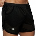 AD Fetish Long Pocket Mesh Rocky Shorts - Black