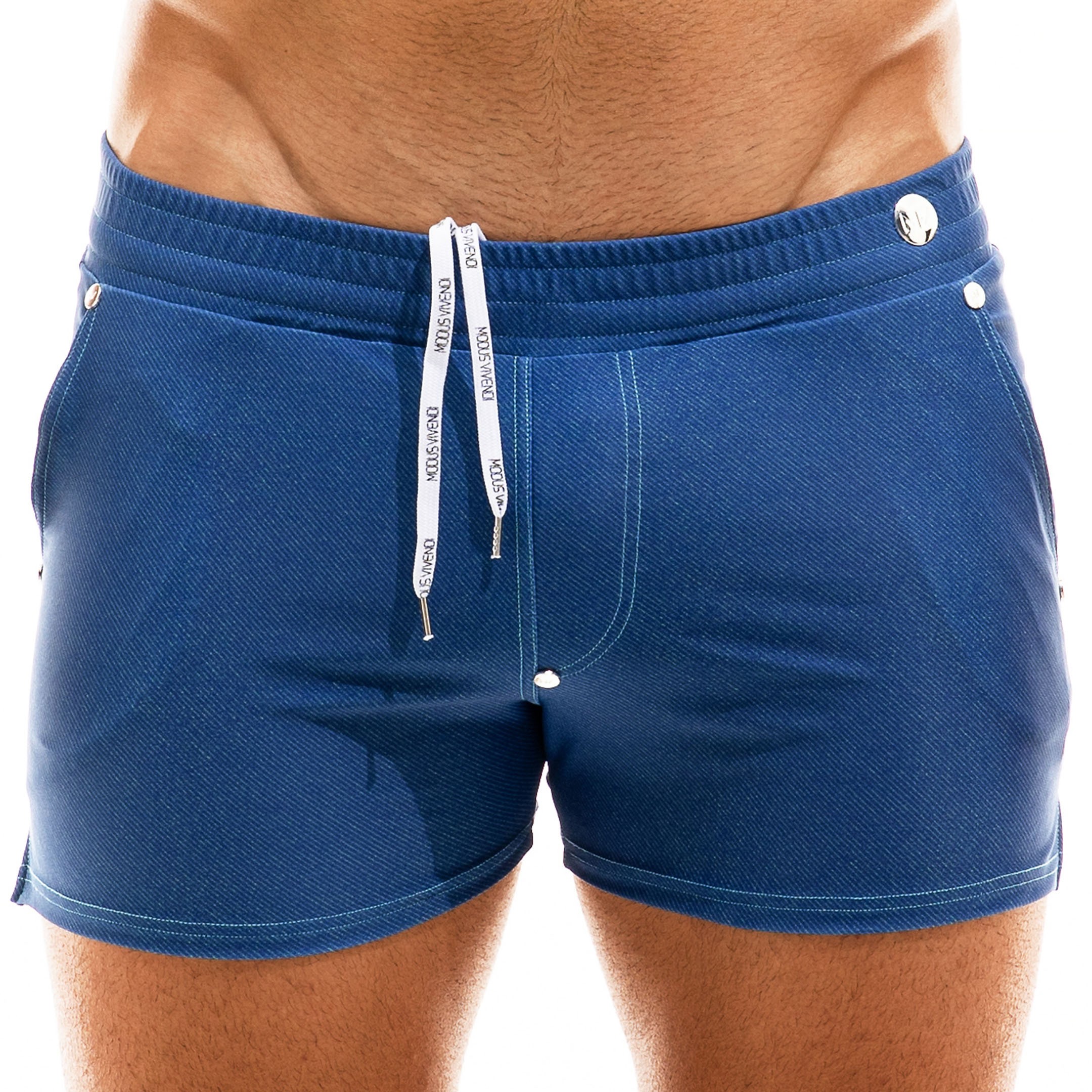 Modus Vivendi Jeans Swim Shorts - Blue