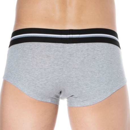 SKU 3-Pack First Cotton Trunks - Heather Grey