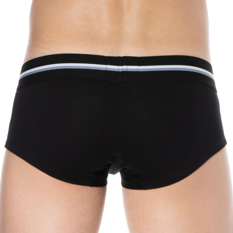 3-Pack First Cotton Trunks - Black