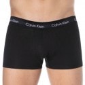 Calvin Klein 3-Pack Cotton Stretch Trunks - Black - Color Logo