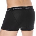 Calvin Klein 3-Pack Cotton Stretch Trunks - Black - Color Logo