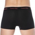 Calvin Klein 3-Pack Cotton Stretch Trunks - Black - Color Logo