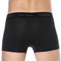 Calvin Klein 3-Pack Cotton Stretch Trunks - Black - Color Logo