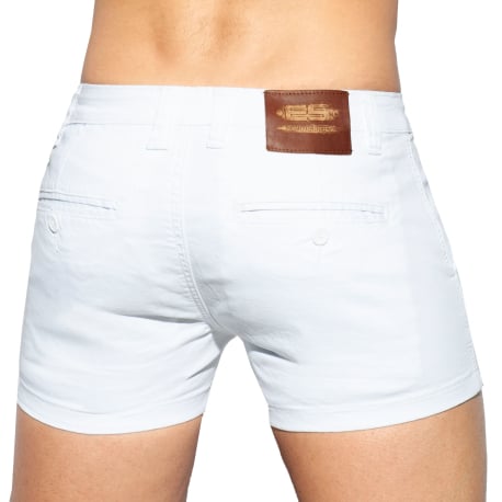 ES Collection Short Cargo Blanc