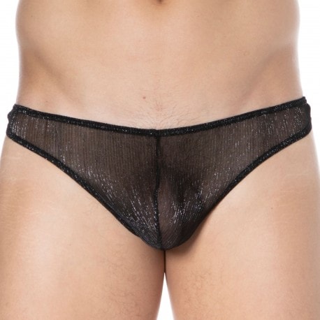 Doreanse Sexy Transparent Thong - Black