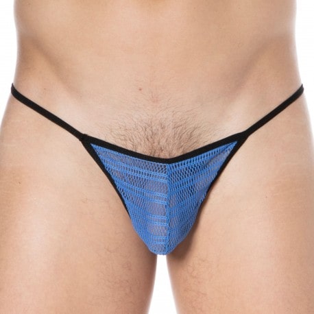 Doreanse Sexy Mesh G-String - Blue