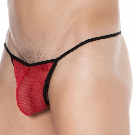 Doreanse Sexy Mesh G-String - Red