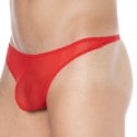 Doreanse Sexy Plain Tulle Thong - Red