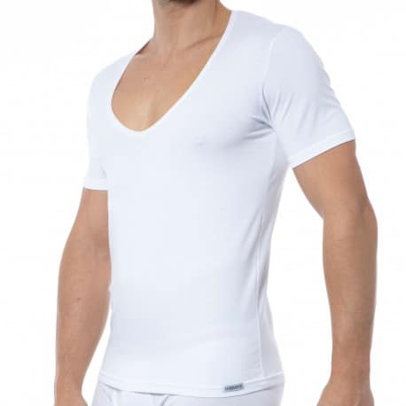 Doreanse Essential V-Neck T-Shirt - White