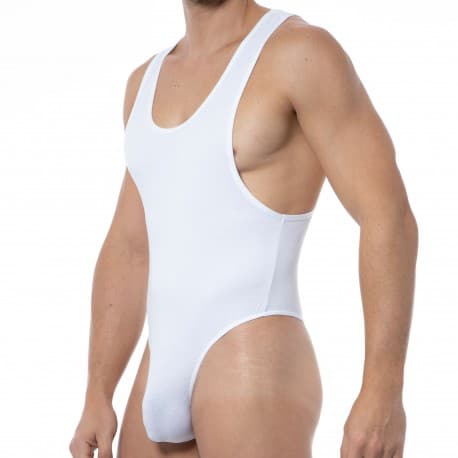 Doreanse Body String Sexy Coton Modal Blanc