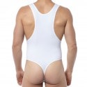 Doreanse Sexy Cotton Modal String Bodysuit - White