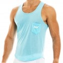 Modus Vivendi Peace Microfiber Tank Top - Aqua