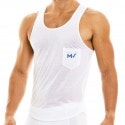 Modus Vivendi Peace Microfiber Tank Top - White