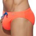 Addicted Basic Colors Swim Briefs - Neon Orange