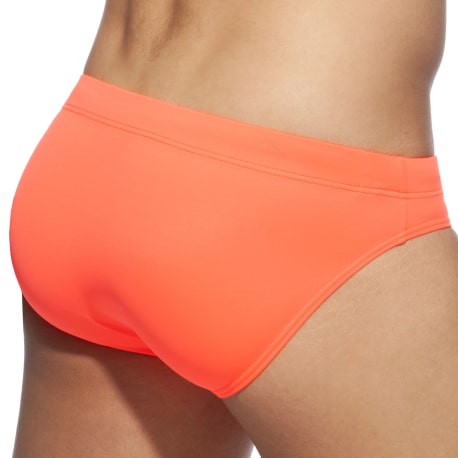 Addicted Basic Colors Swim Briefs - Neon Orange