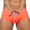 Addicted Basic Colors Swim Trunks - Neon Orange