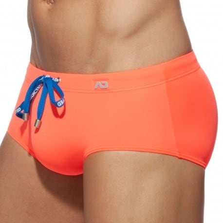 Addicted Basic Colors Swim Trunks - Neon Orange