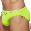 Addicted Basic Colors Swim Briefs - Neon Yellow