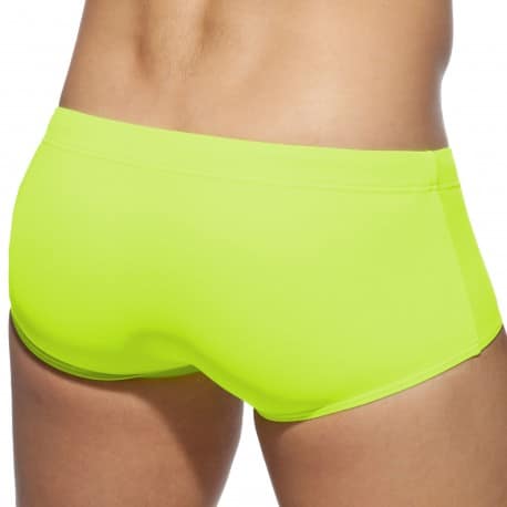 Addicted Shorty de Bain Basic Colors Jaune Fluo