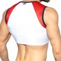 ES Collection Muscle Crop Top - White