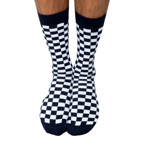 Garçon Français Racing Cotton Dress Socks