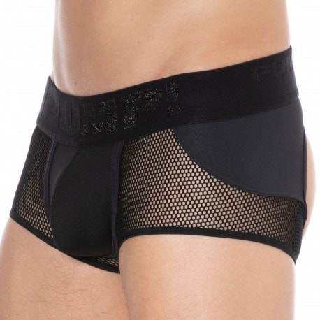 Pump! Boxer Switch Bottomless Access - Black