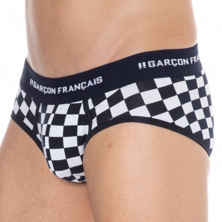 Garçon Français Racing Cotton Briefs