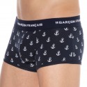 Garçon Français Anchor Cotton Trunks - Navy