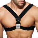 Addicted Party Metal Harness - Black - Silver