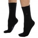 Tommy Hilfiger 2-Pack Classic Cotton Dress Socks - Black