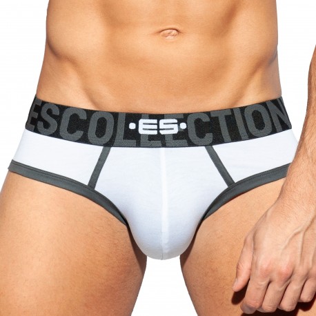 ES Collection Second Skin Briefs - White