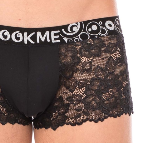 Lookme Boxer Dentelle Noir