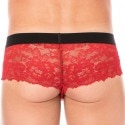 Lookme Lace Mini Trunks - Red