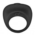 Orion Vibrating Silicone Cockring - Black