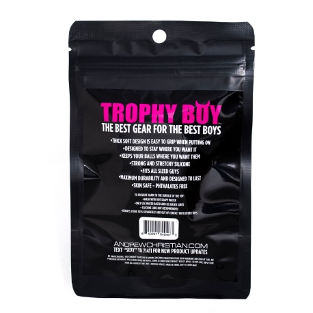 Andrew Christian Cock-Ring Horny Devil Trophy Boy Noir