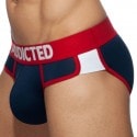 Addicted 3-Pack Second Skin Briefs - White - Navy - Royal