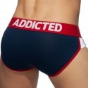 Addicted 3-Pack Second Skin Briefs - White - Navy - Royal