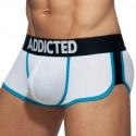 Addicted 3-Pack Second Skin Trunks - White - Navy - Royal