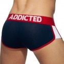 Addicted 3-Pack Second Skin Trunks - White - Navy - Royal