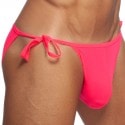 Addicted Cockring Swim Bikini Briefs - Neon Pink